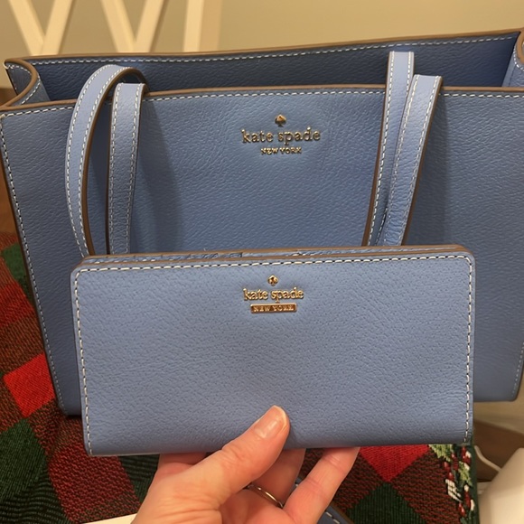 Kate spade blue bag shoulder bag - Picture 8 of 8